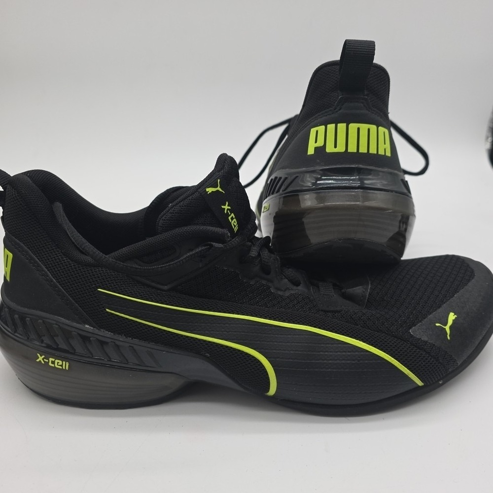 PUMA Disperse Black Men's Sneakers Training Shoes Size 10.5 376145-09 X-Cell